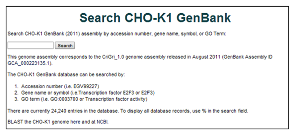 Search 2011 data screenshot